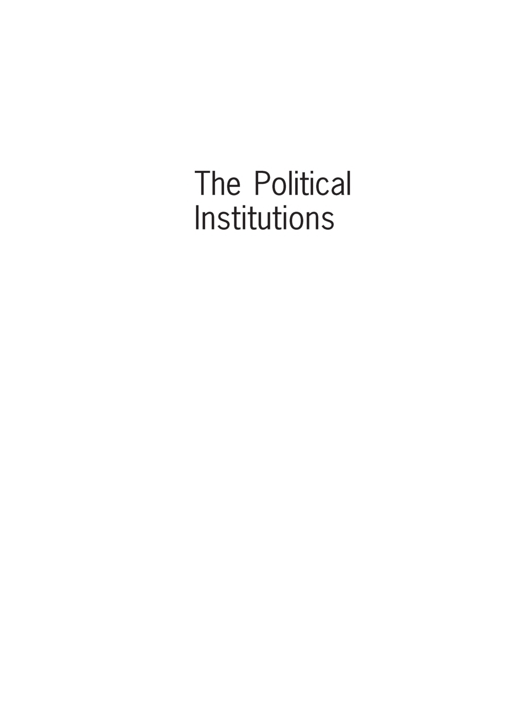 UGC NET Political Institutions In India Study Material For Political Science - Page 2