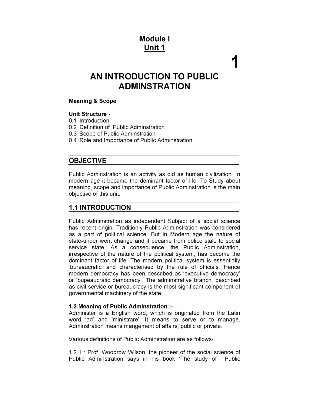 UGC NET Public Administration Study Material For Political Science - Page 2
