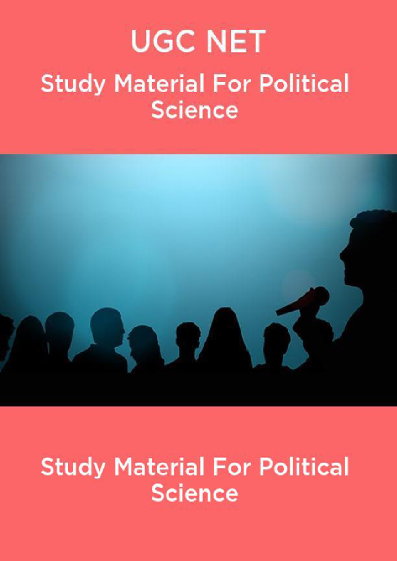 UGC NET Study Material For Political Science - Page 1