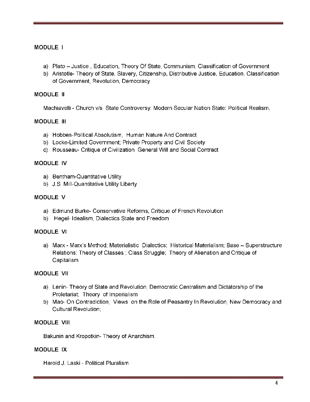 UGC NET Western Political Thought Study Material For Political Science - Page 4