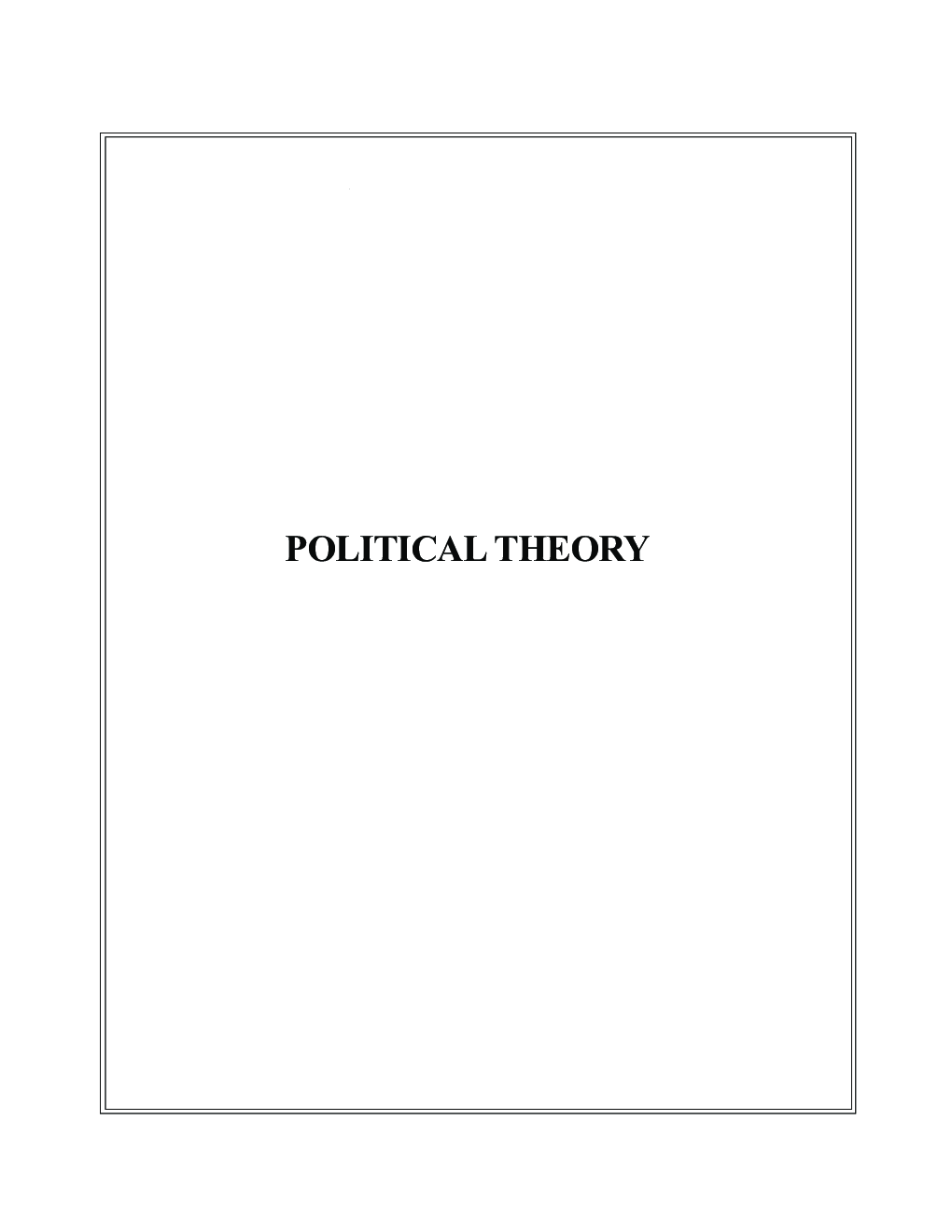 यू.जी.सी.नेट राजनितिक सिद्धांत स्टडी मटेरियल राजनीती शास्त्र - Page 2