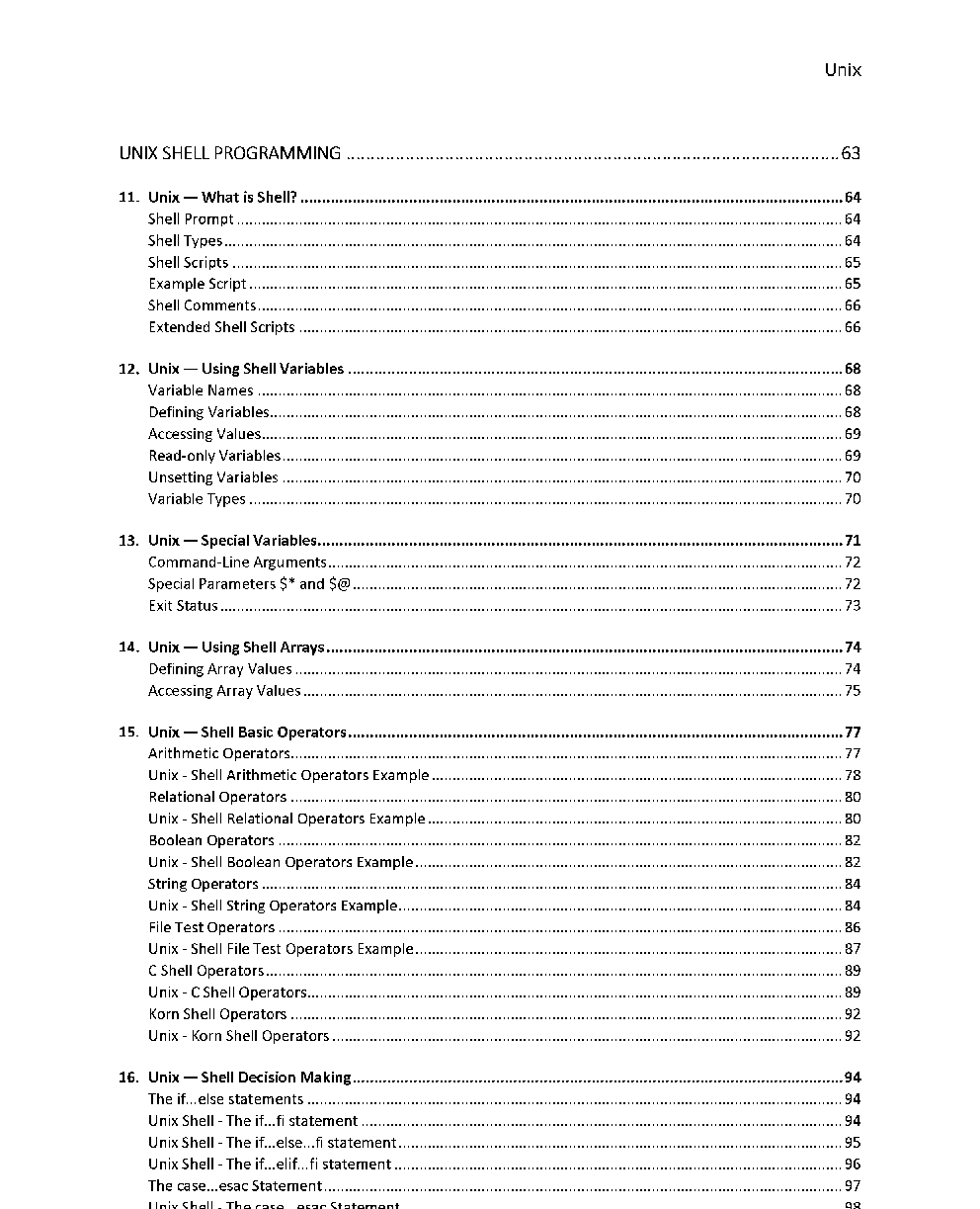 UGC NET  Unix Study Material For Computer Science - Page 4