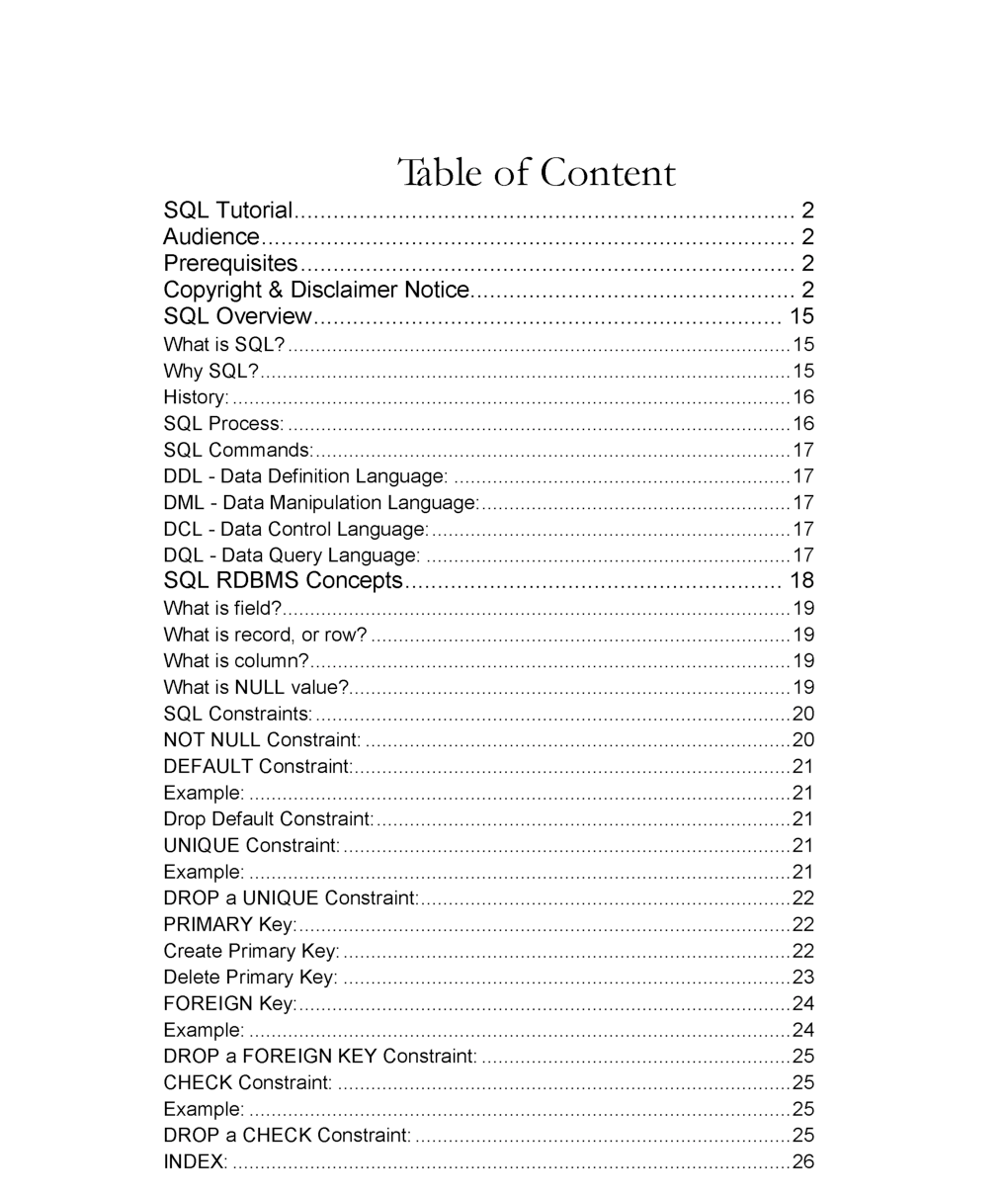 UGC NET  SQLStudy Material For Computer Science - Page 2