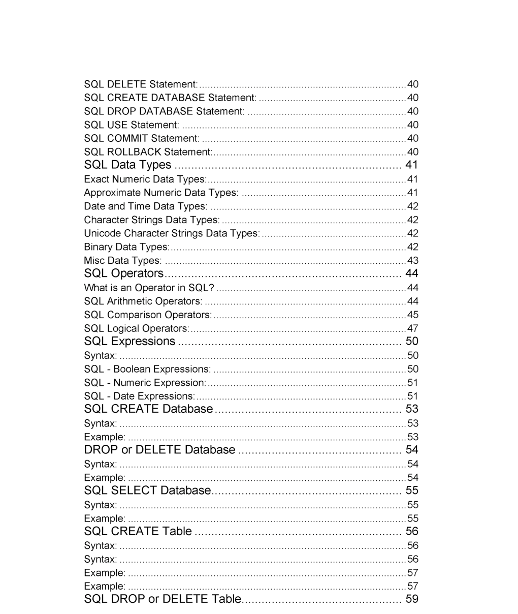 UGC NET  SQLStudy Material For Computer Science - Page 4