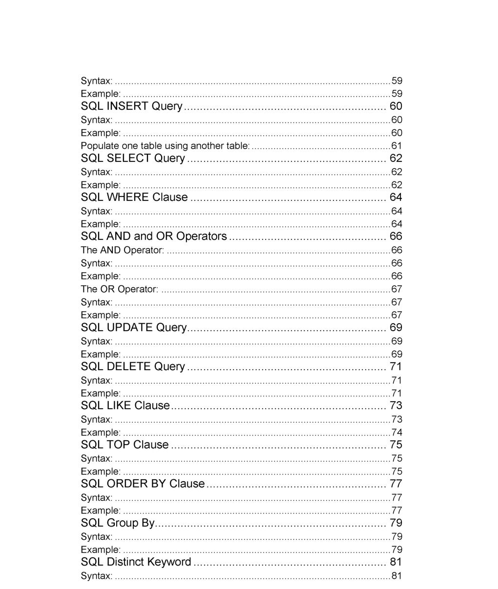 UGC NET  SQLStudy Material For Computer Science - Page 5