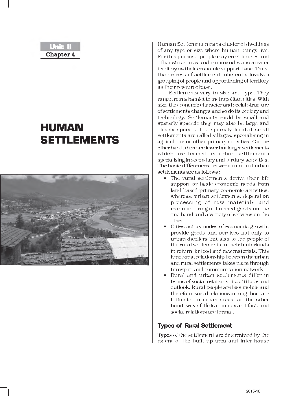 UGC NET  Population and settlement Study Material For Geography - Page 2
