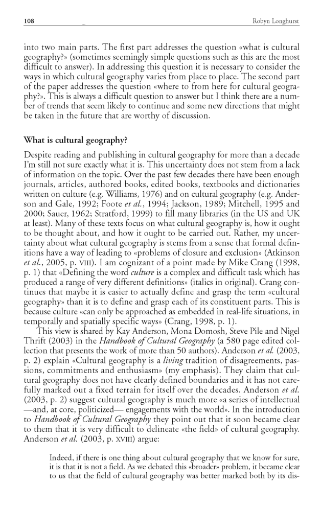 UGC NET  Cultural, Social Geography Study Material For Geography - Page 5