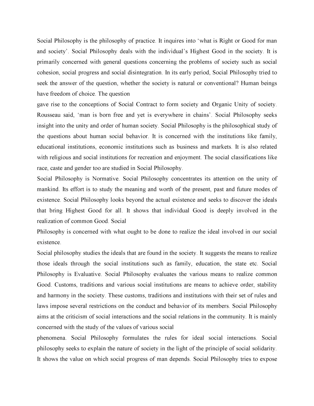 UGC NET  Social and Political Philosophy Study Material For Philosophy - Page 5