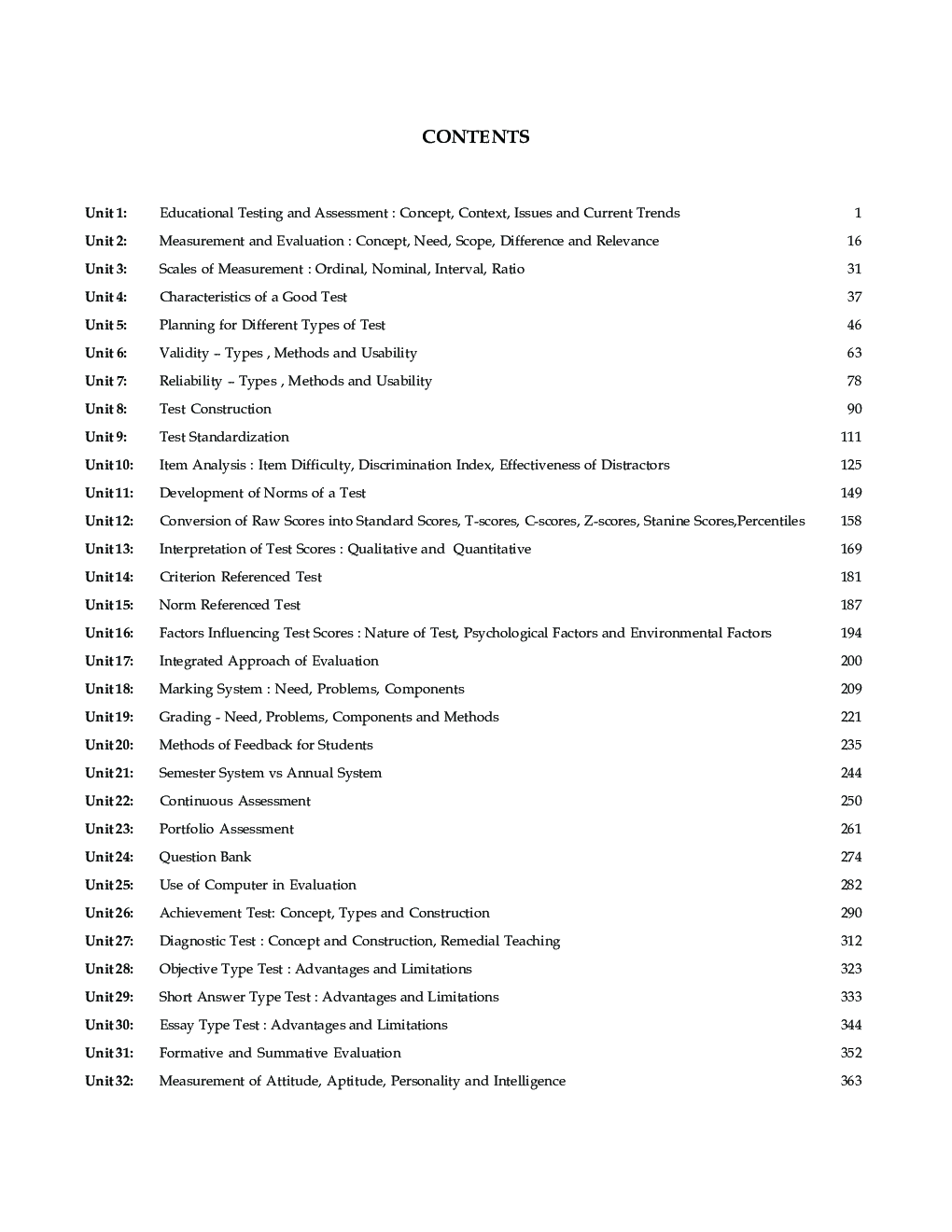 UGC NET Concept Of UGC Net Test, Measurement And Evaluation - Page 5