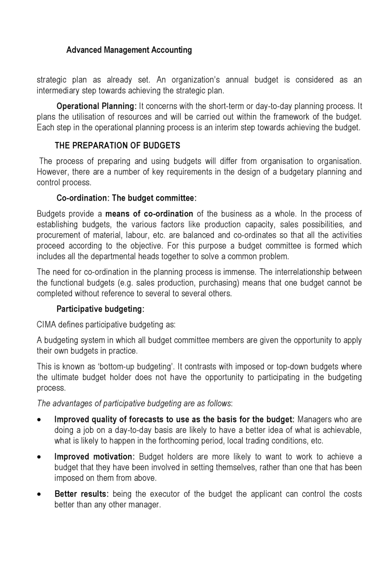 UGC NET Budget And Budgetary Control Study Material For Management - Page 3