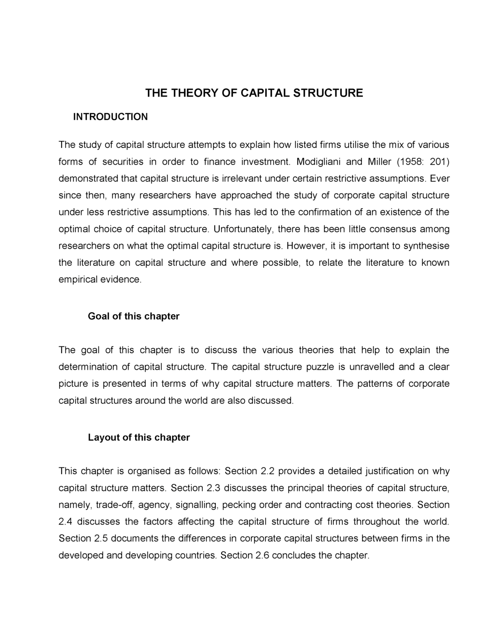 UGC NET Capital Structure – Theories Study Material For Management - Page 2