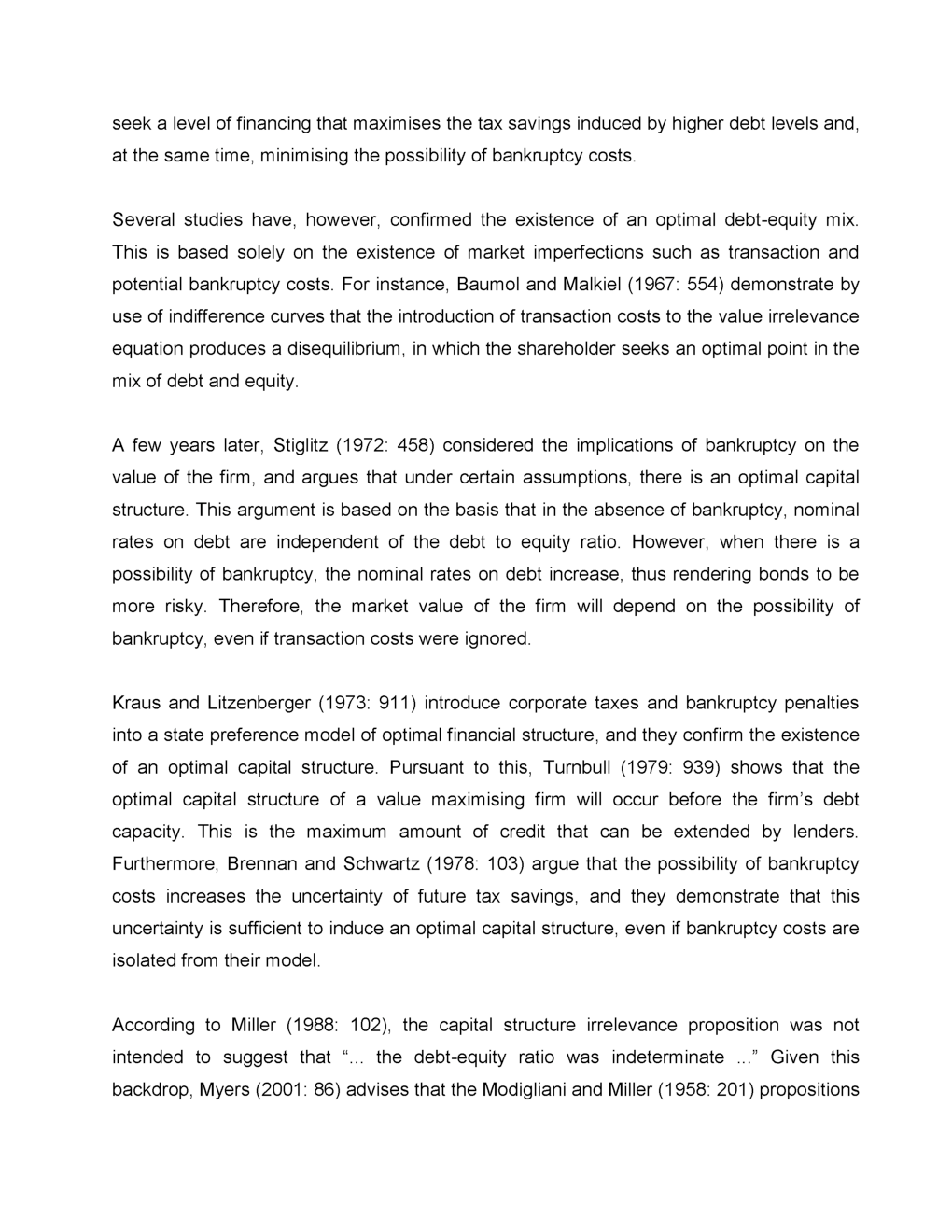 UGC NET Capital Structure – Theories Study Material For Management - Page 4
