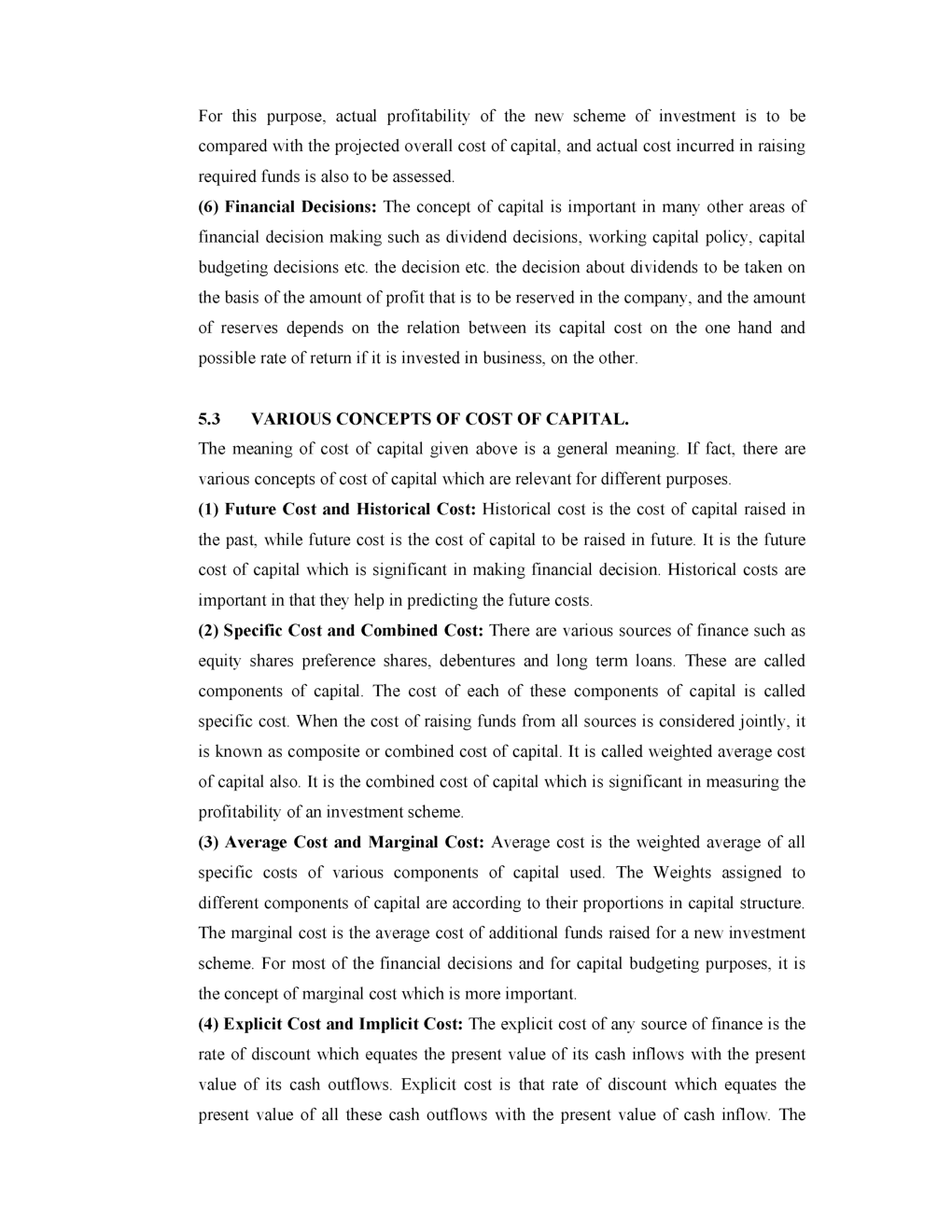UGC NET Cost Of Capital Study Material For Management - Page 4