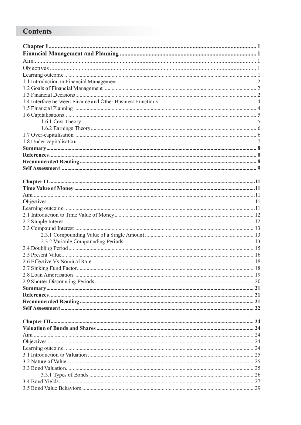 UGC NET Financial Management Study Material For Management - Page 5