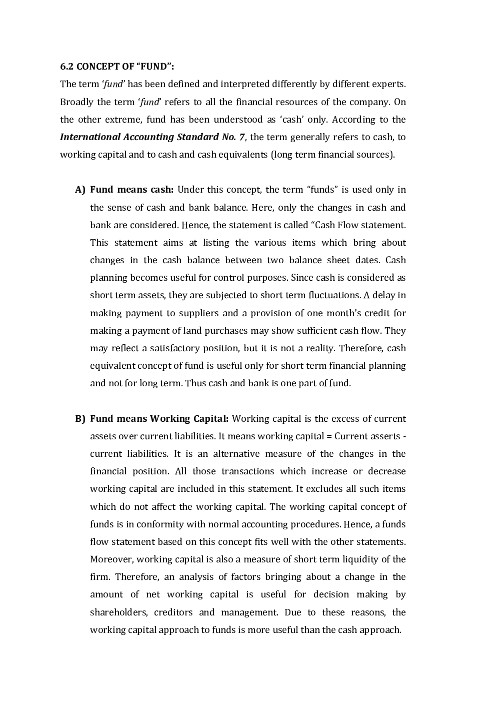 UGC NET Funds Flow And Cash Flow Study Material For Management - Page 3