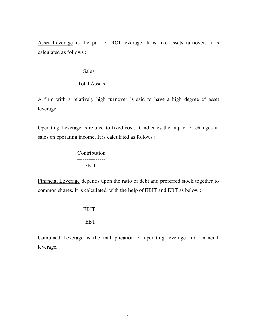 UGC NET Leverages Study Material For Management - Page 5