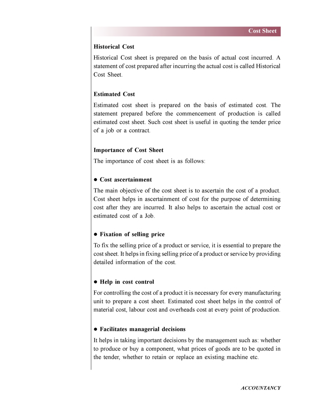 UGC NET Preparation Of Cost Sheet Study Material For Management - Page 3