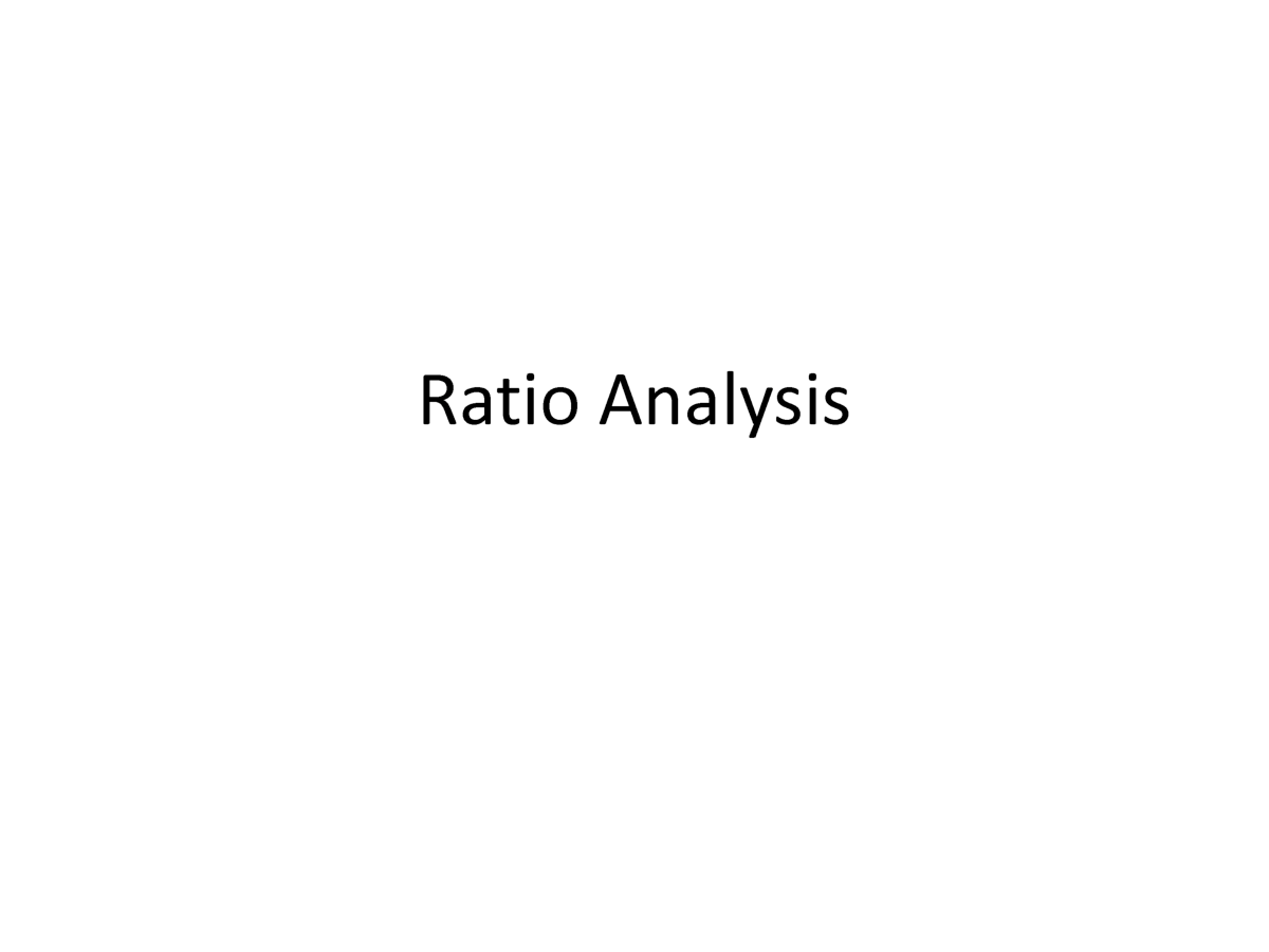 UGC NET Ratio Analysis Study Material For Management - Page 2