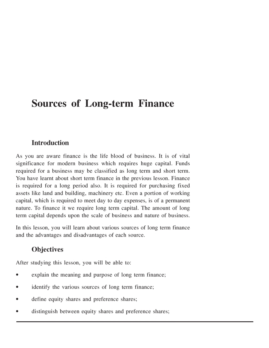 UGC NET Sources And Finance Part-1 Study Material For Management - Page 2
