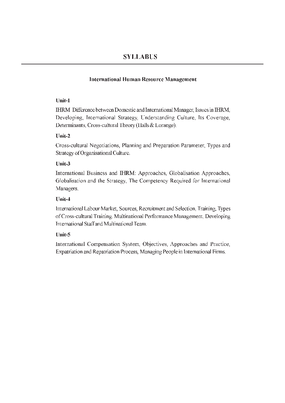 UGC NET International Human Resource Management Study Material For Management - Page 3