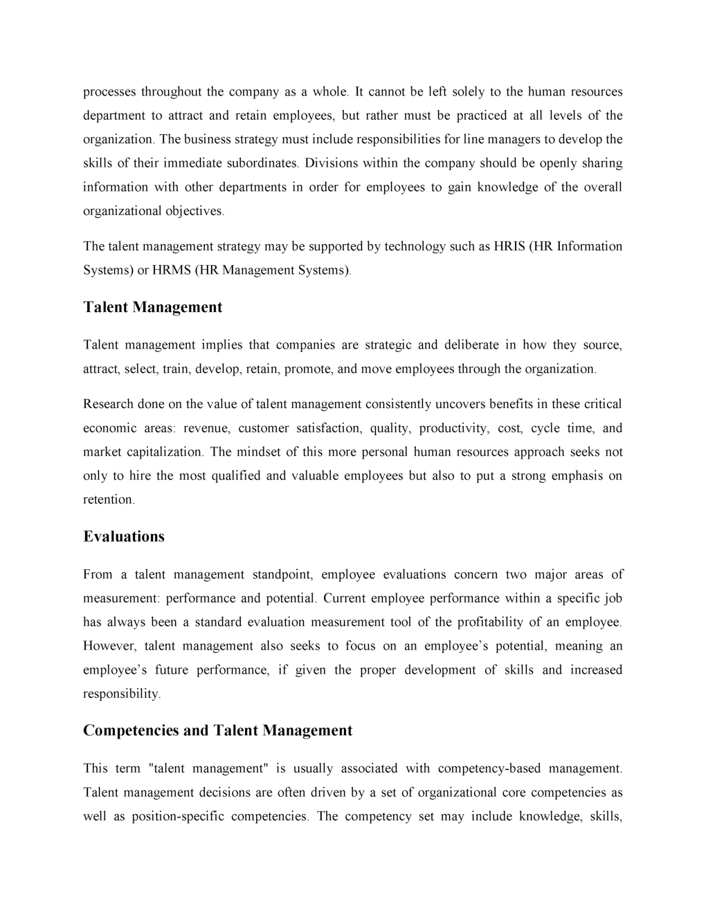 UGC NET Talent Management Study Material For Management - Page 4
