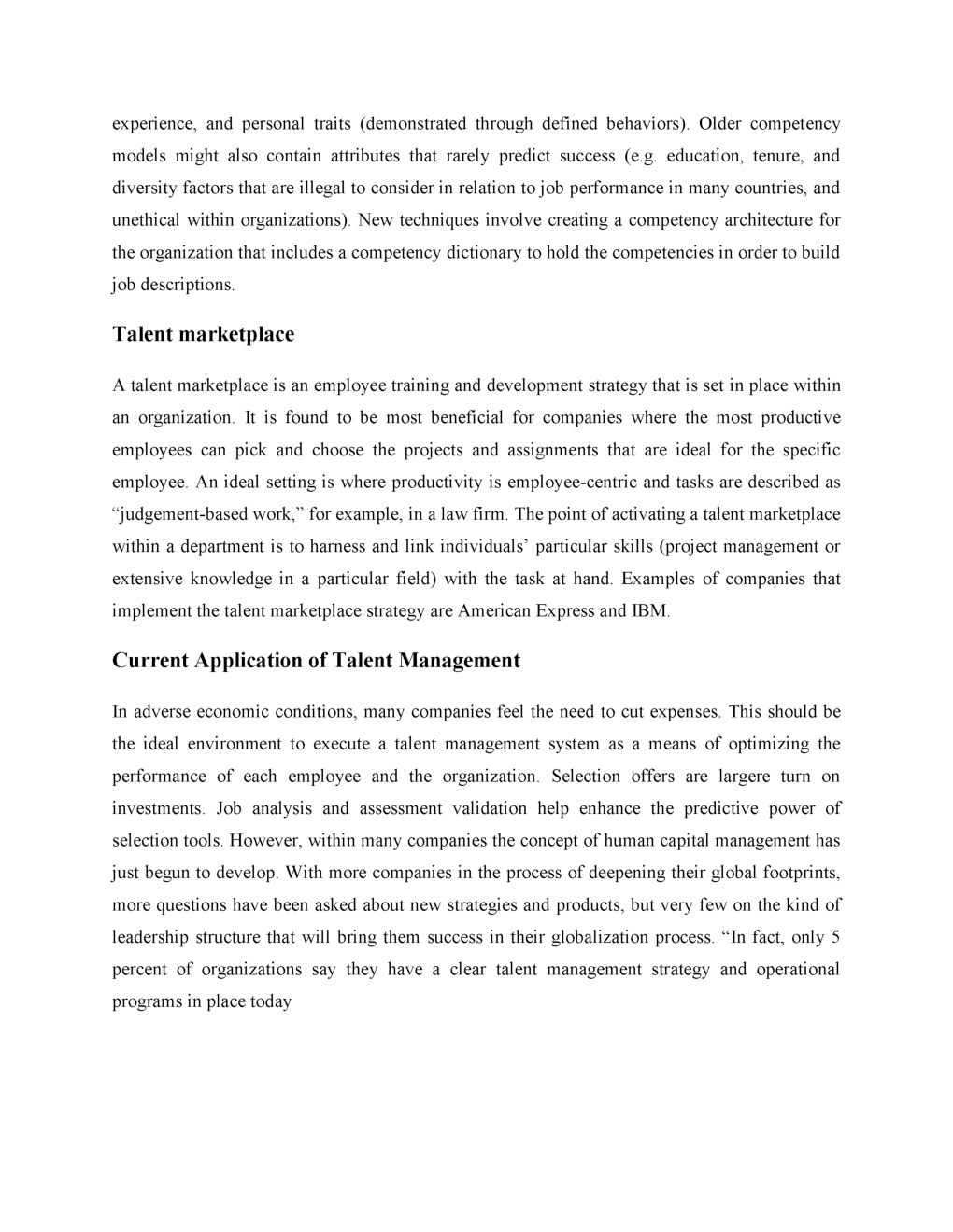 UGC NET Talent Management Study Material For Management - Page 5