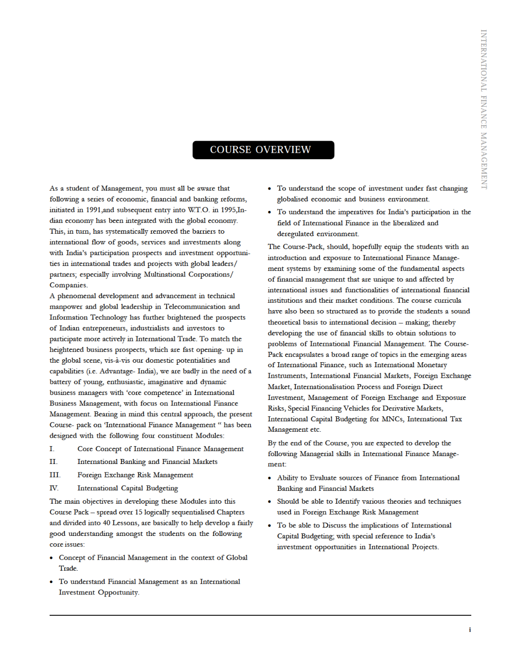 UGC NET International Financial Management Study Material For Management - Page 3