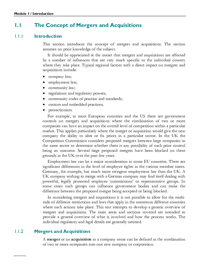 UGC NET Mergers Acquisitions Course Taster Study Material For Management - Page 3