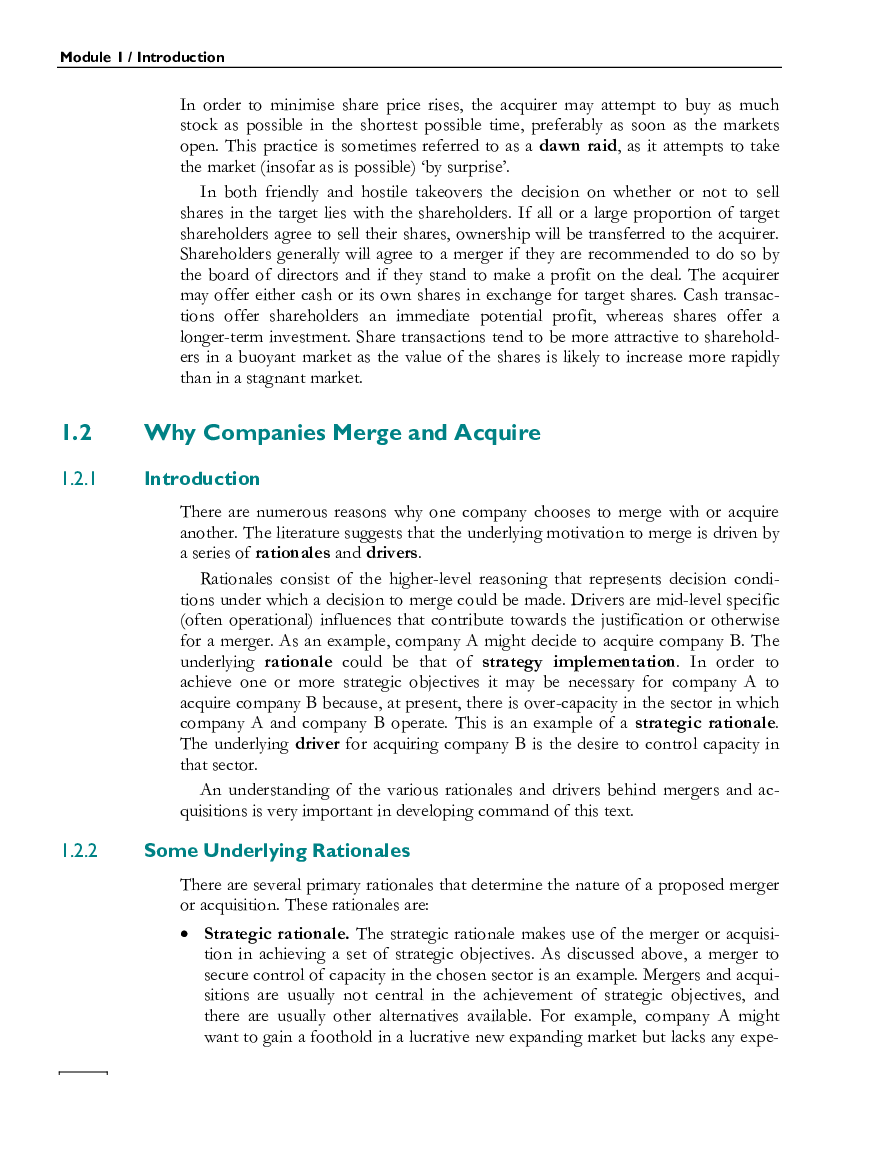 UGC NET Mergers Acquisitions Course Taster Study Material For Management - Page 5