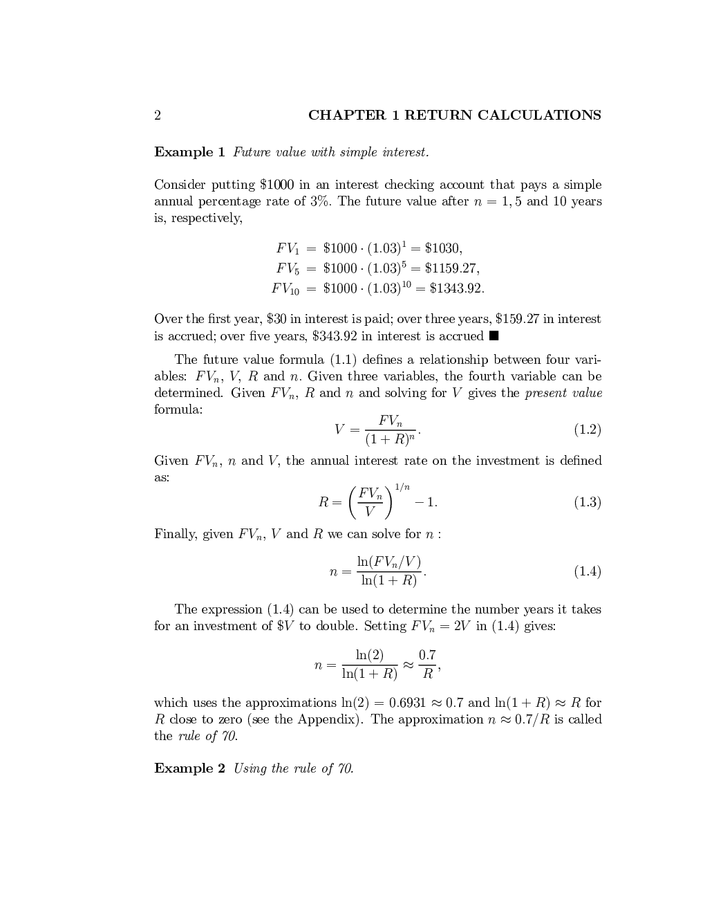 UGC NET Return Calculations Study Material For Management - Page 3
