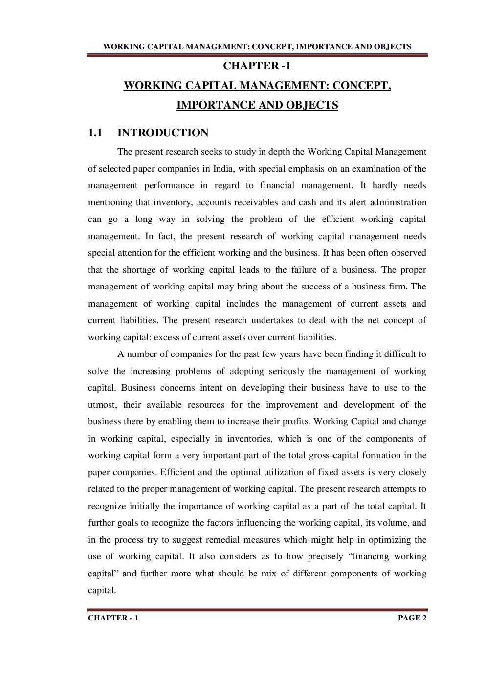 UGC NET Working Capital Management Study Material For Management - Page 3