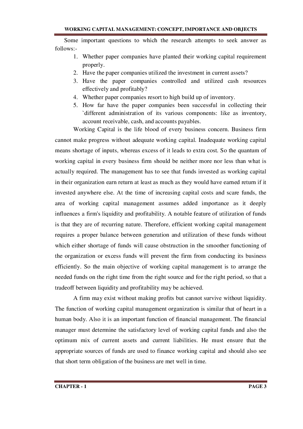 UGC NET Working Capital Management Study Material For Management - Page 4