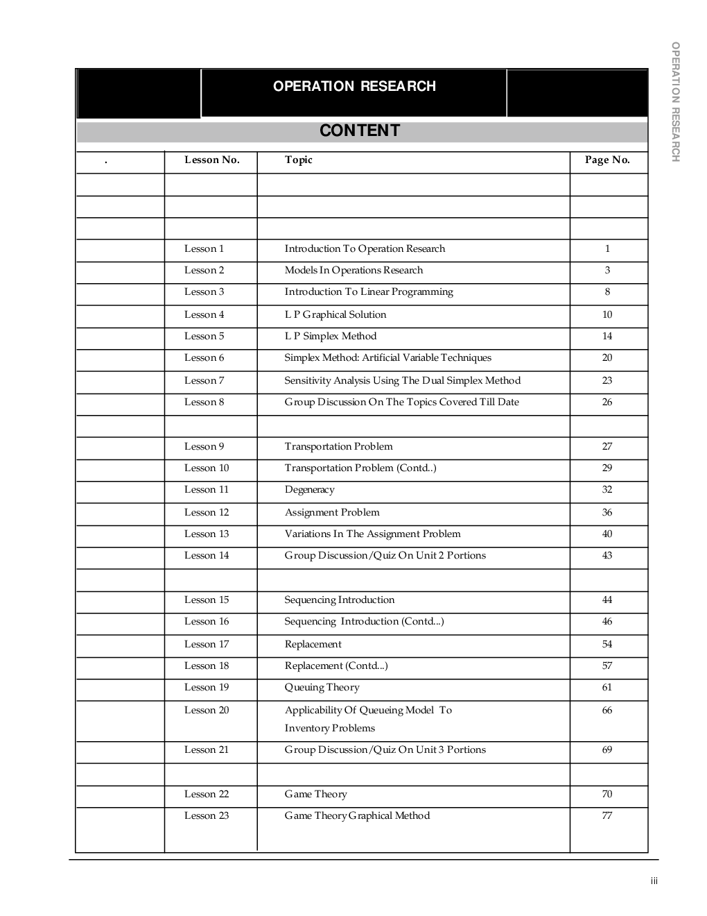 UGC NET Operations Research Study Material For Management - Page 4