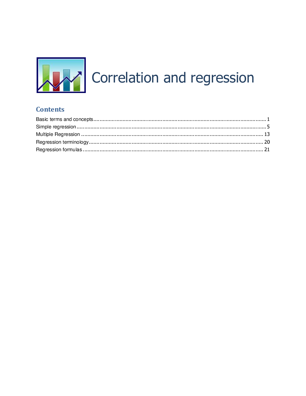 UGC NET Regression Study Material For Management - Page 2