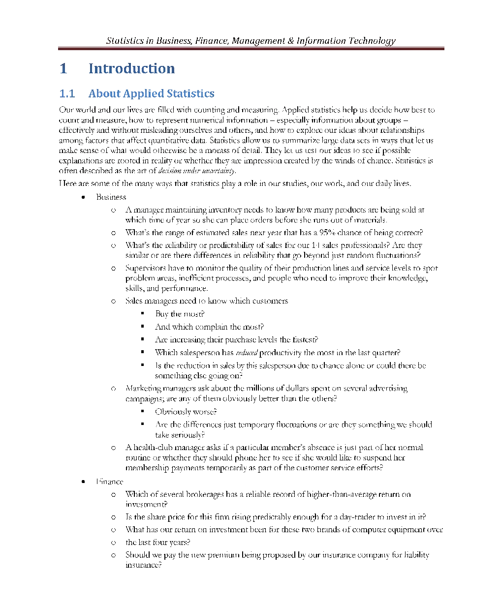 UGC NET Statistics For Management Study Material For Management - Page 3