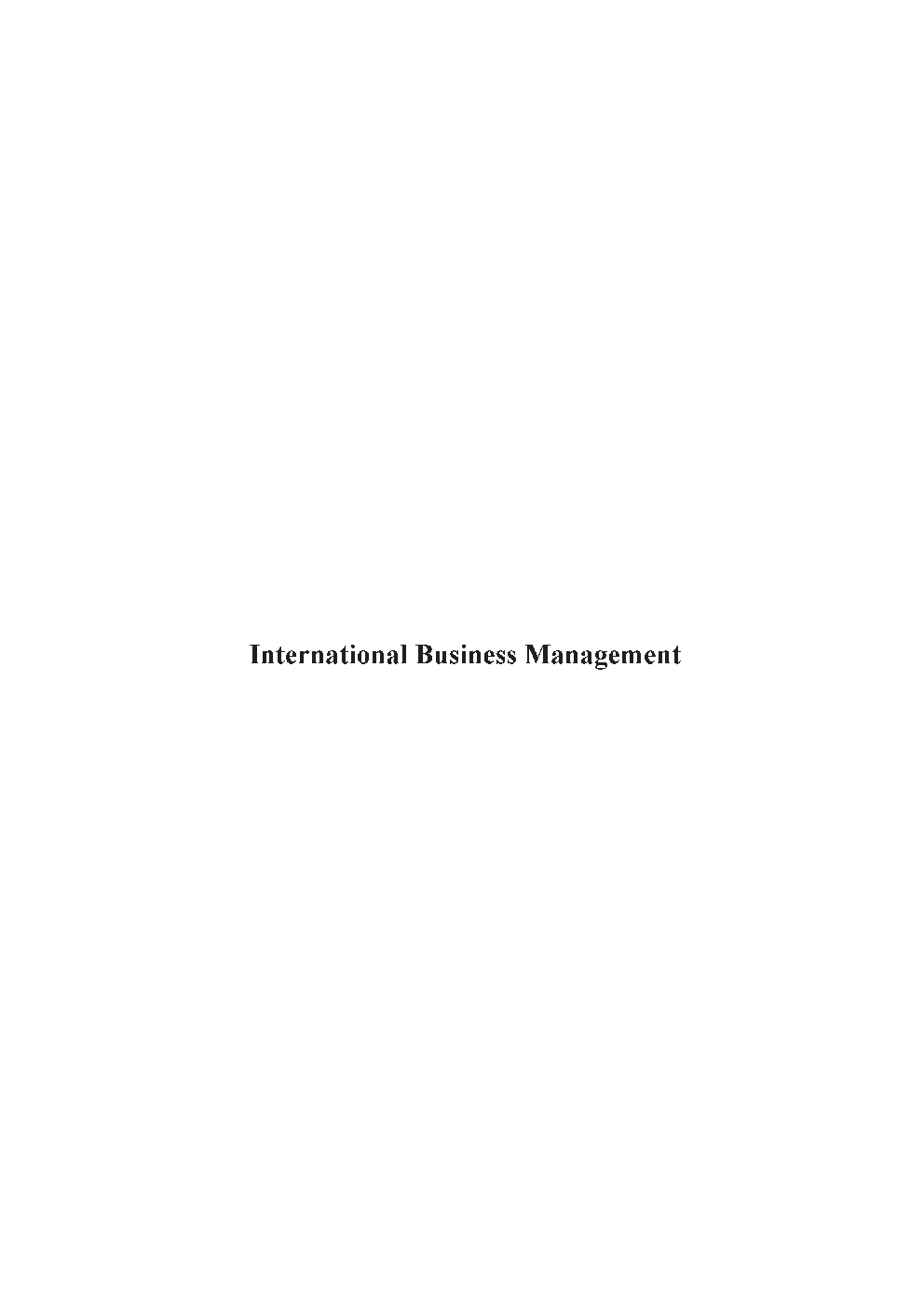 UGC NET International Business Management Study Material For Management - Page 2