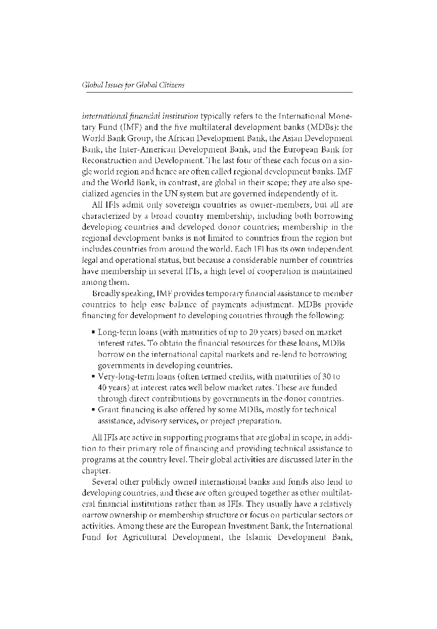 UGC NET The Role Of The International Financial Institutions In Addressing Global Issues Study Material For Management - Page 3