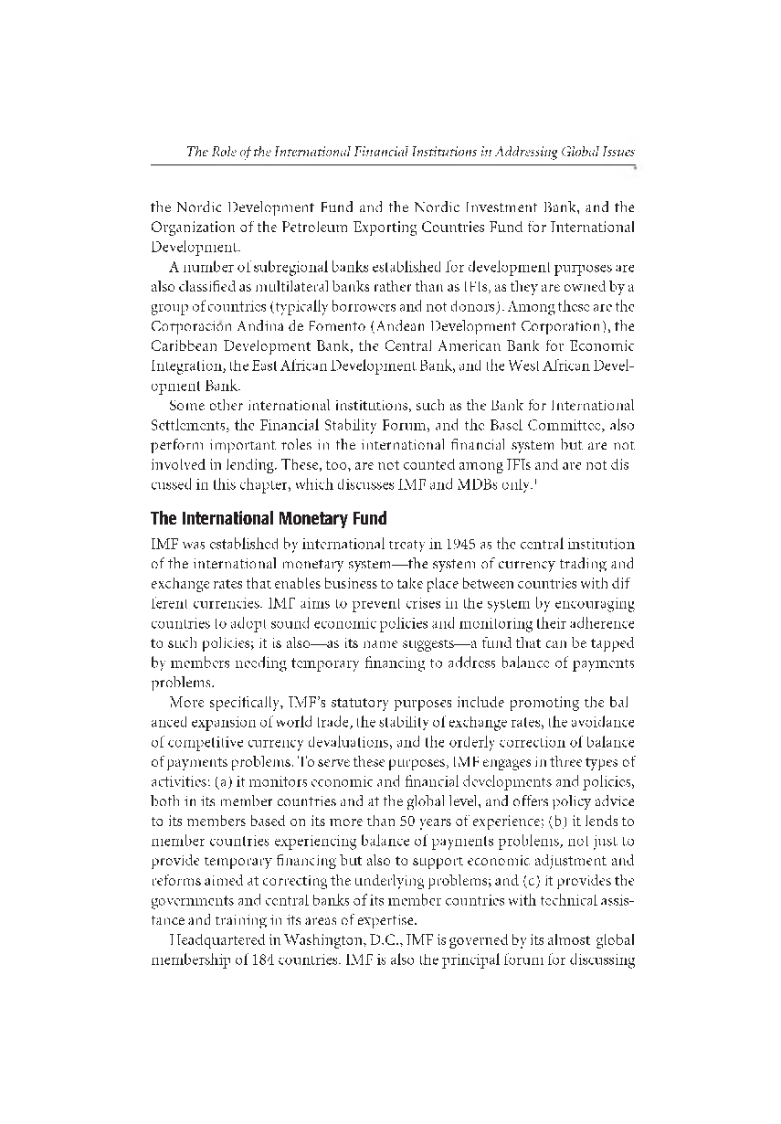 UGC NET The Role Of The International Financial Institutions In Addressing Global Issues Study Material For Management - Page 4