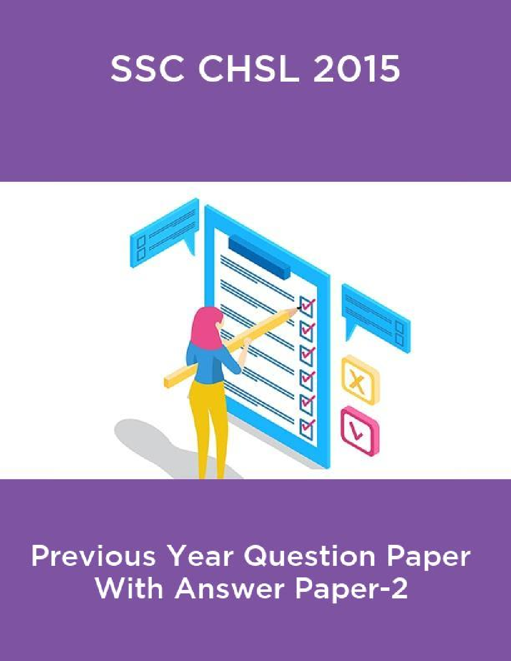 SSC CHSL 2015 Previous Year Question Paper With Answer Paper-2 - Page 1