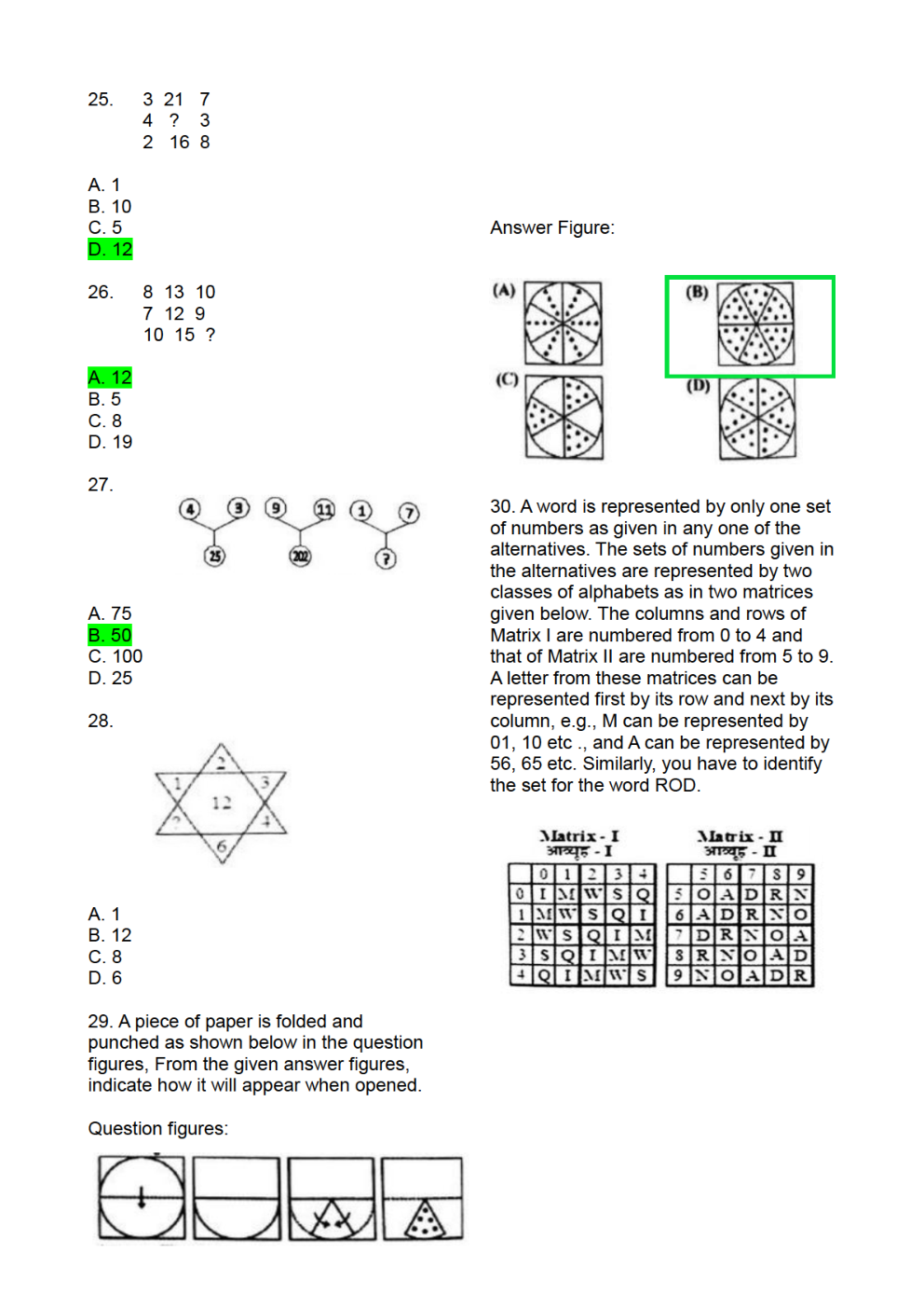 SSC CHSL 2015 Previous Year Question Paper With Answer Paper-2 - Page 4