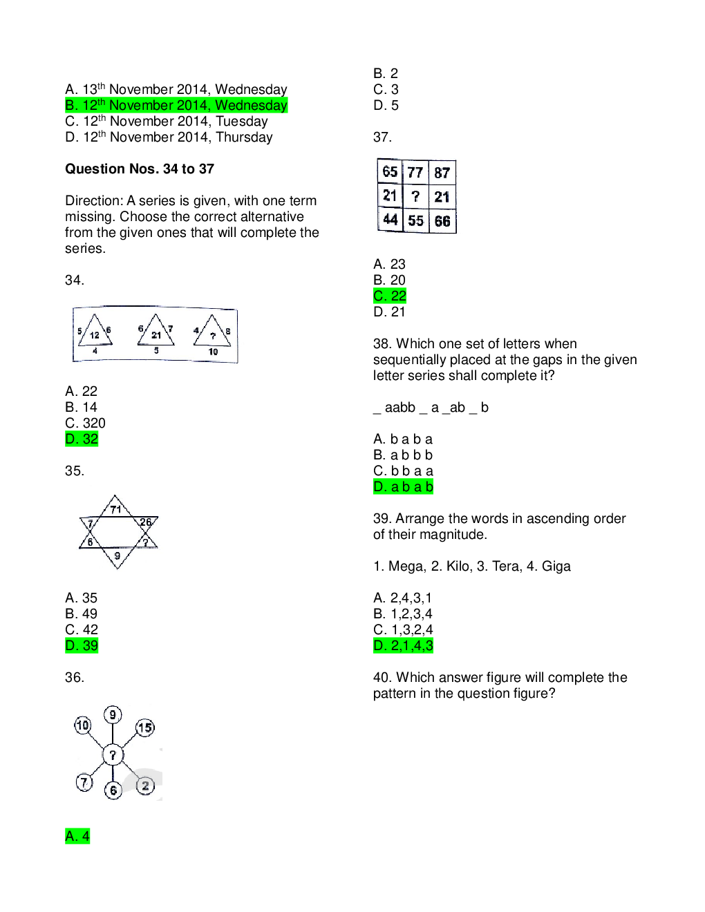 SSC CHSL 2015 Previous Year Question Paper With Answer Paper-6 - Page 5