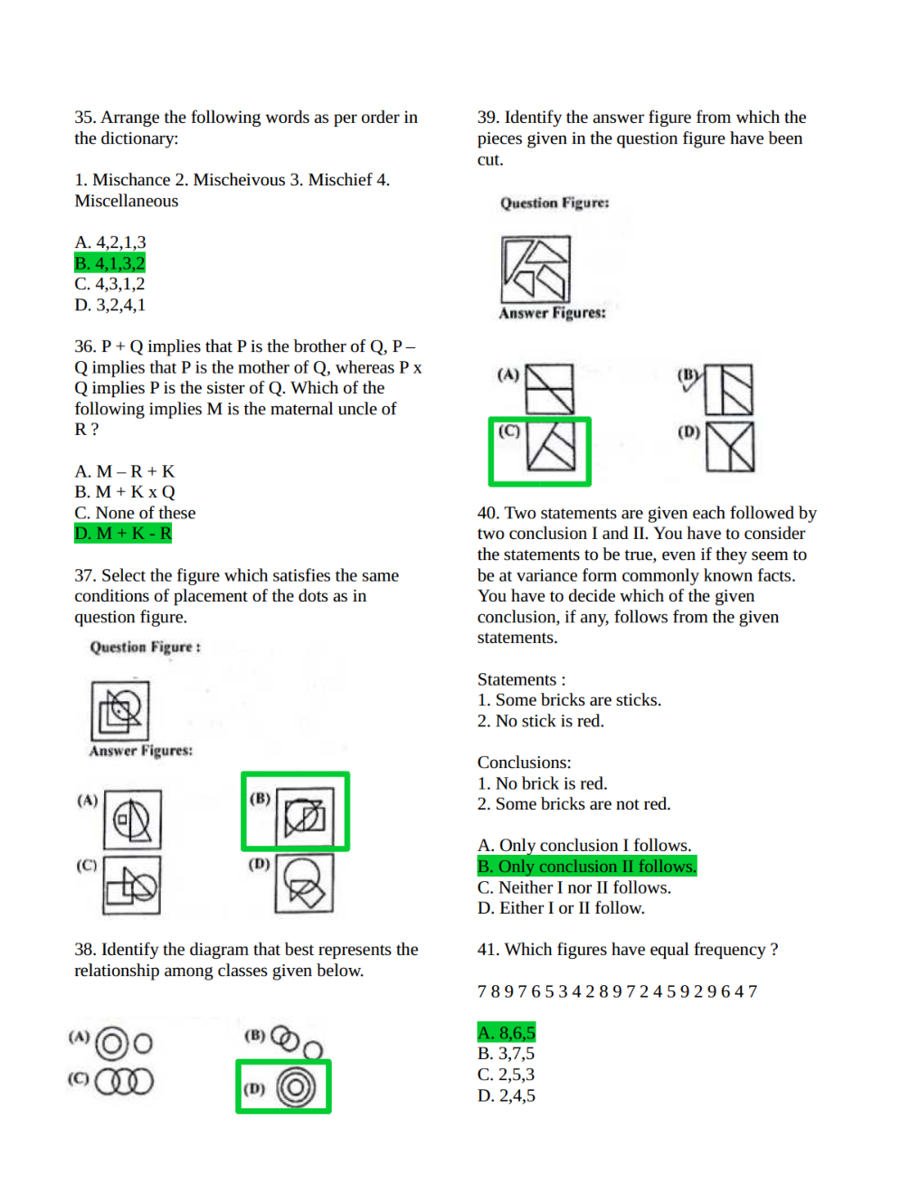 SSC CHSL 2015 Previous Year Question Paper With Answer Paper-7 - Page 5