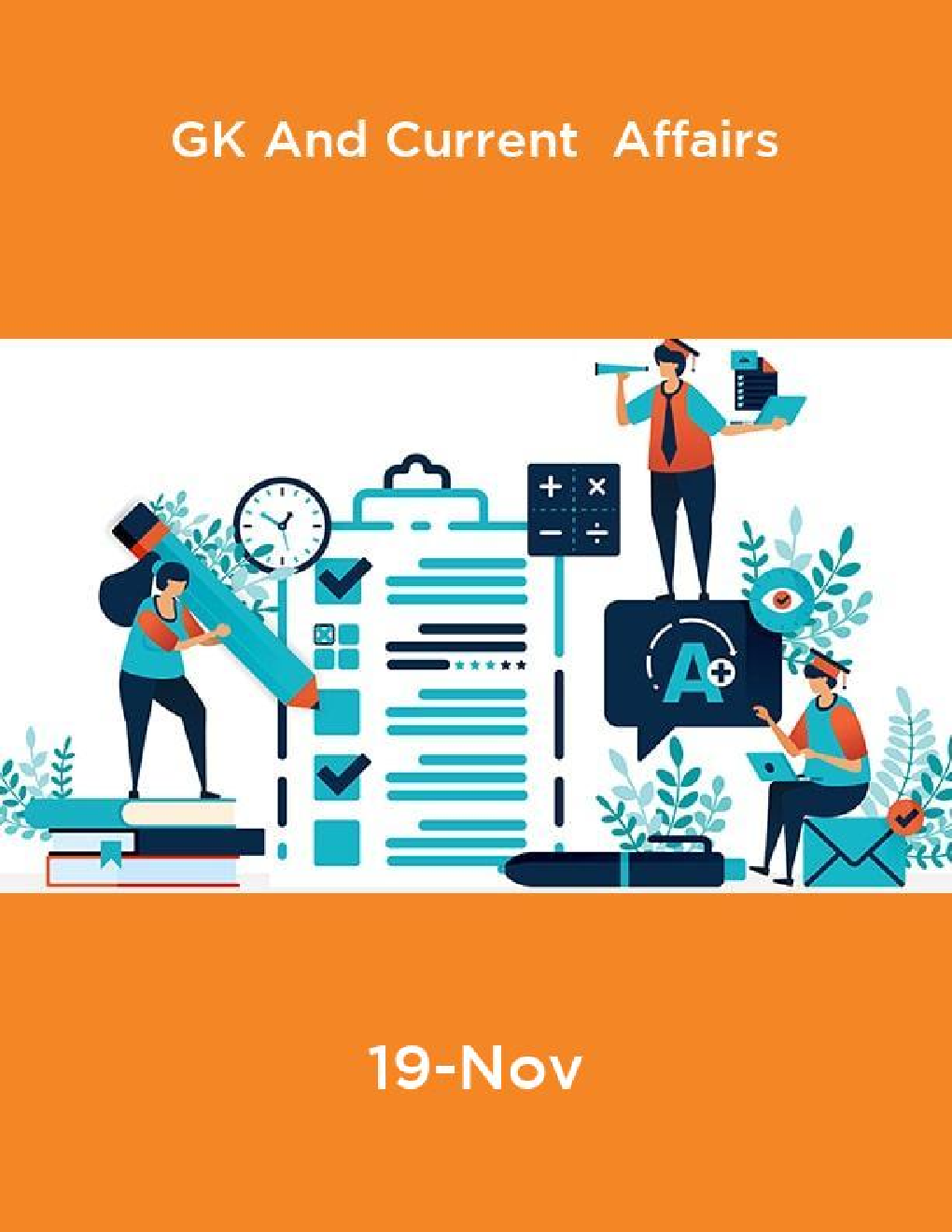 GK And Current  Affairs November 2019 - Page 1