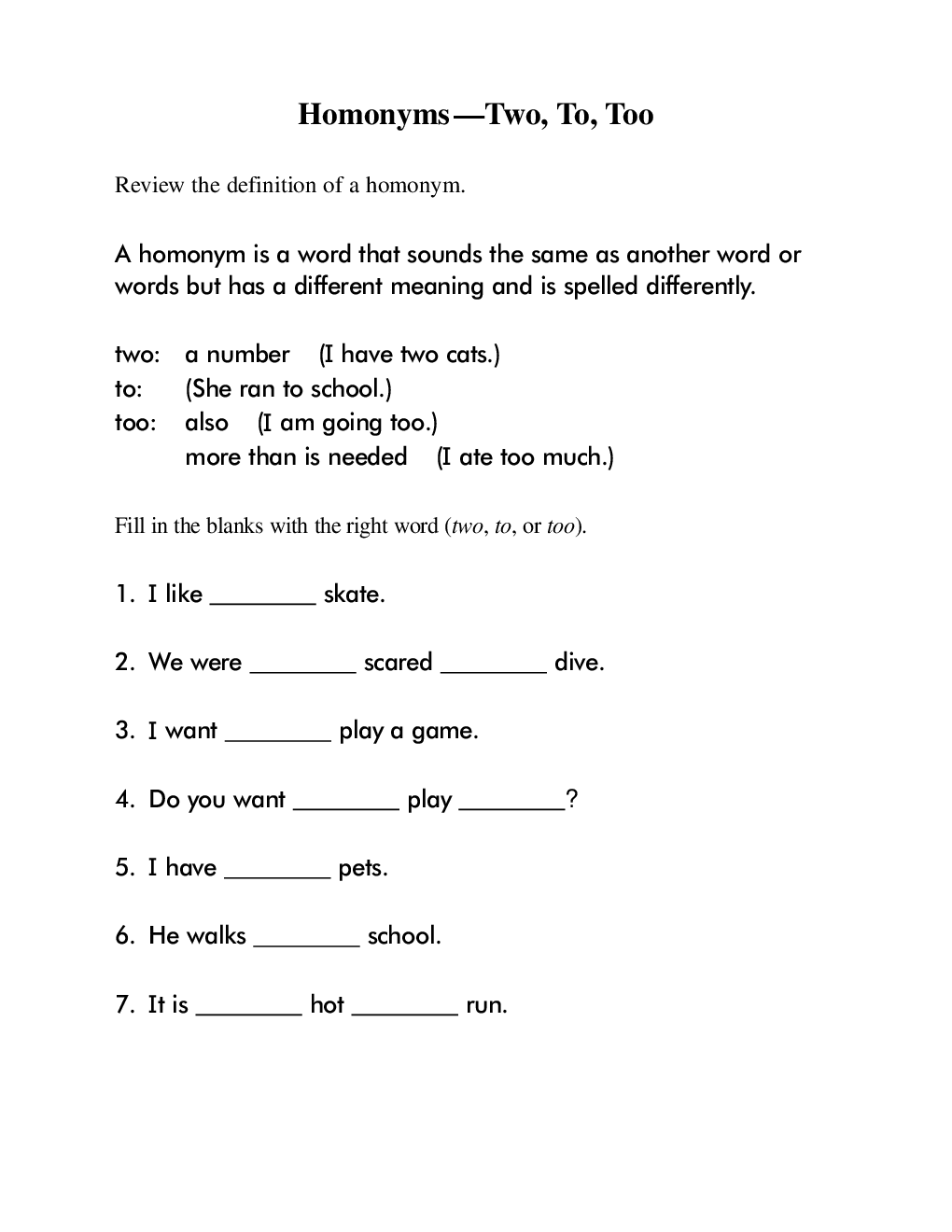 SSC CHSL Study Material for Homonyms - Page 4