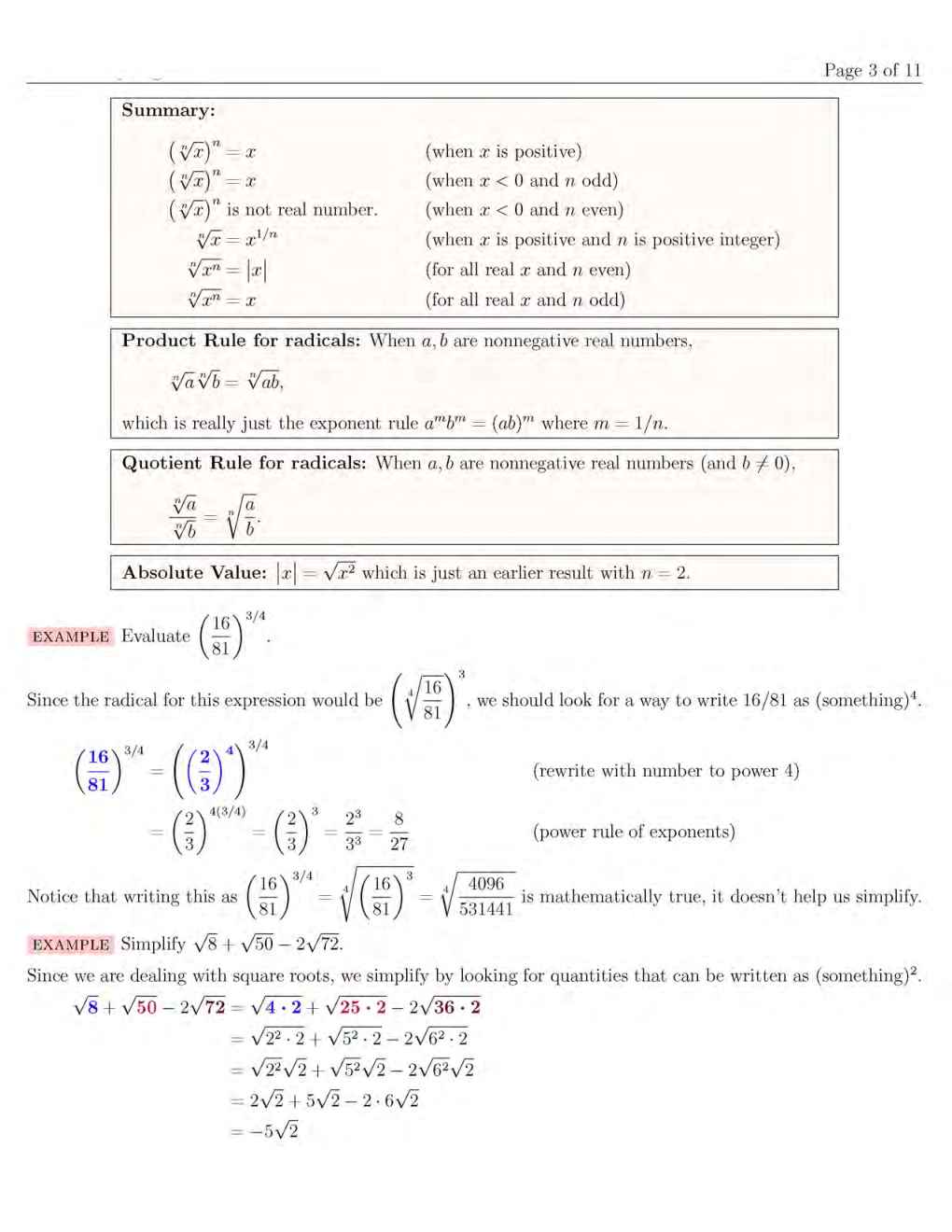 Sainik School Maths Study Material For Class 9 - Page 4