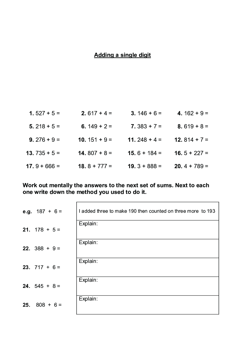 Download Class 6 Sainik School Maths Study Material PDF Online 2020