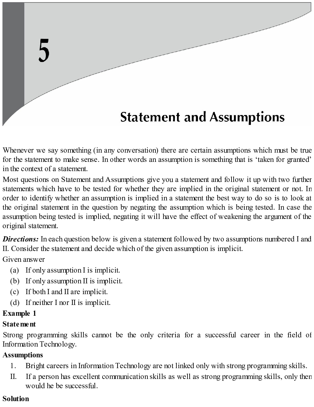 Assumption, Assertion And Reasonss & Visual Resoning For SNAP EXAM - Page 2