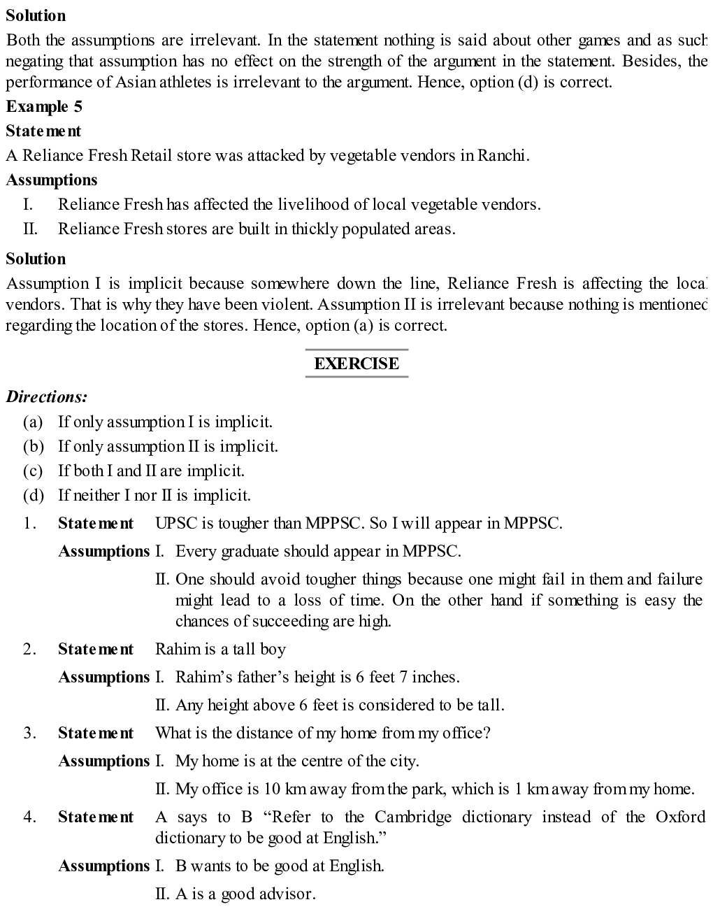 Assumption, Assertion And Reasonss & Visual Resoning For SNAP EXAM - Page 4