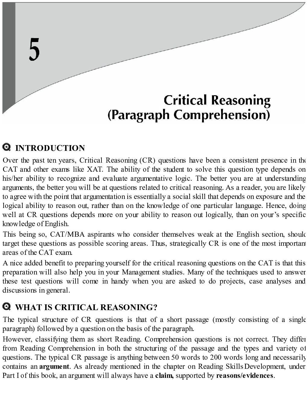 Critical Reasoning For SNAP EXAM - Page 2