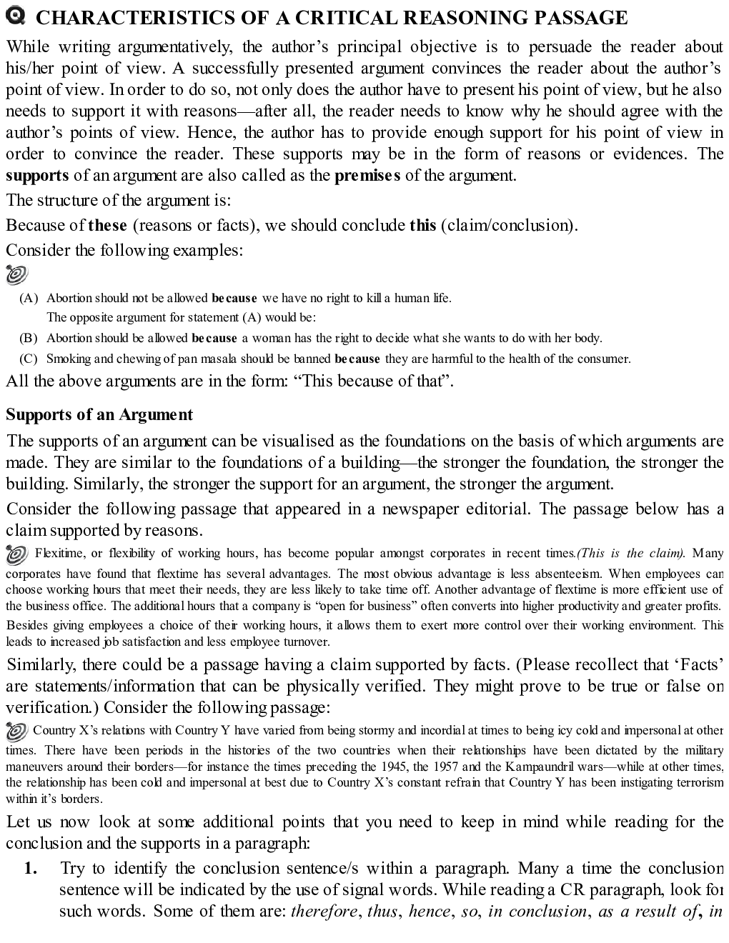 Critical Reasoning For SNAP EXAM - Page 3
